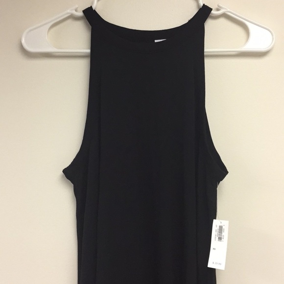 Old Navy Black cotton dress XS NWT - Picture 3 of 4